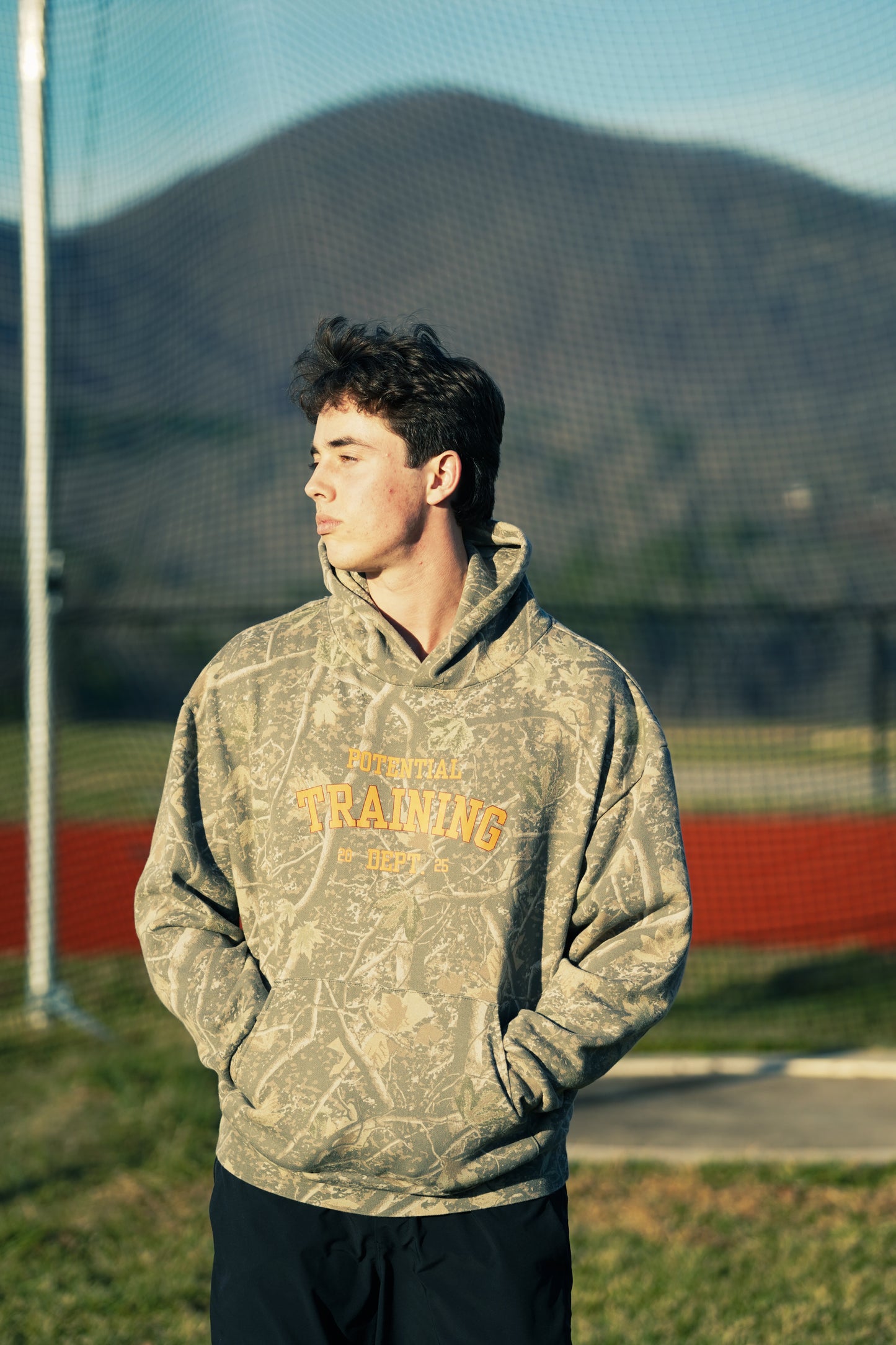 Training Dept. Camo Hoodie (Pre-Sale)