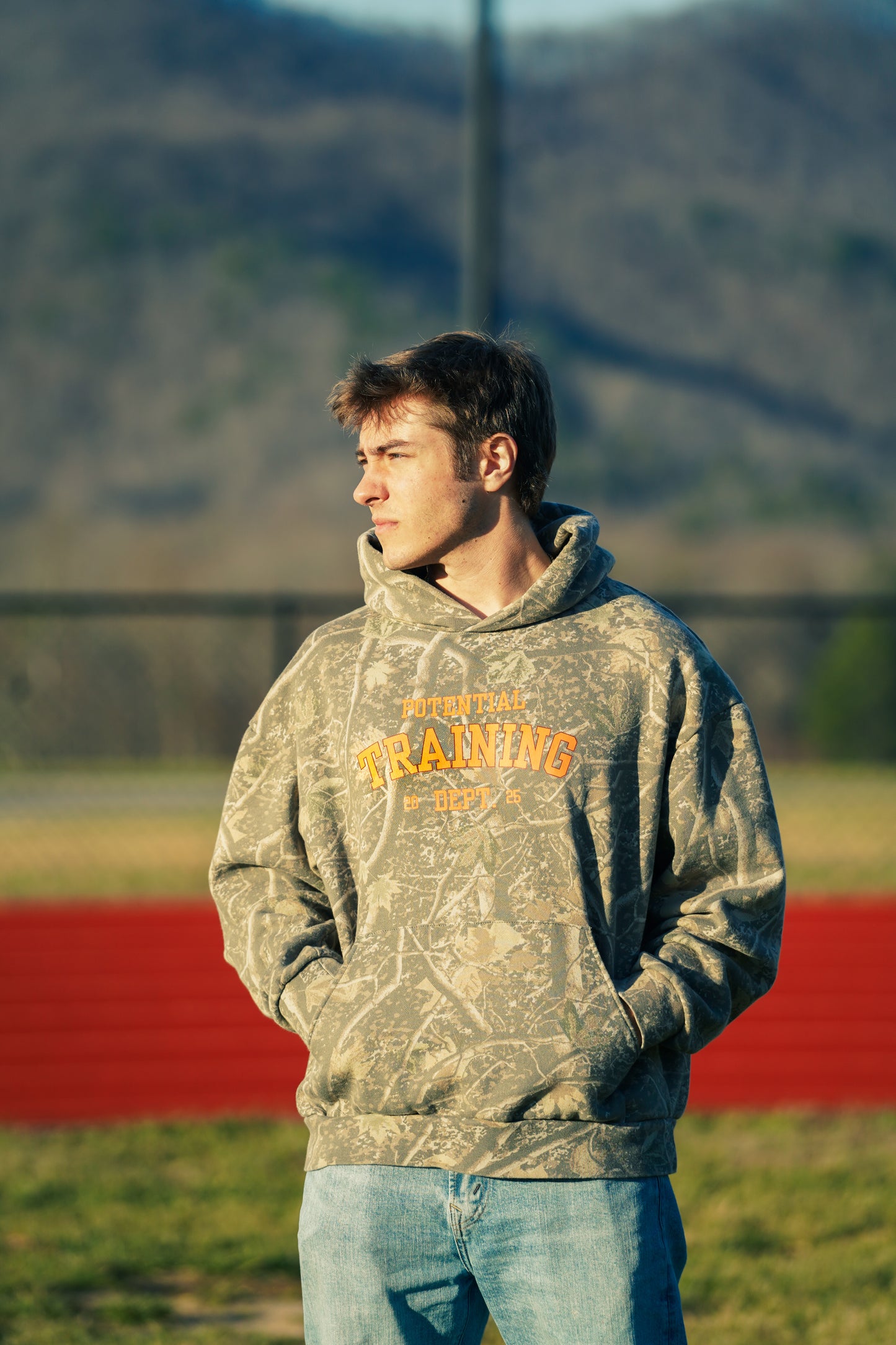 Training Dept. Camo Hoodie (Pre-Sale)